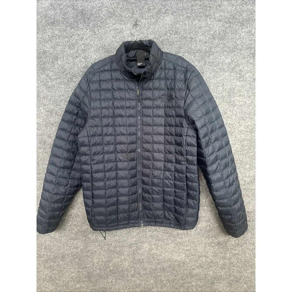 The North Face ThermoBall Eco Blue Men's Quilted Puffer Jacket Size Large